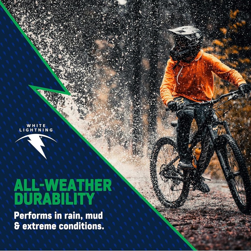 White Lightning Epic Ride All Conditions Light Bicycle Chain Lube,