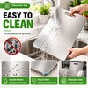 Stainless Steel Cutting Board for Kitchen Prep – Double-Sided Metal