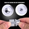 JUTOSU Microphone Screw Adapter Camera Screw Converter Adapter 1/4" Female