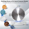 14 Inch Diamond Concrete Saw Blade,14 Inch Masonry Blade with