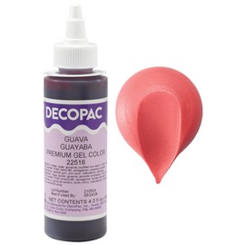 DecoPac Guava Trend Premium Gel Color Cake Decorations, Guava Food Coloring - Guava Gel Color - 4 Fl Oz