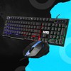 MTG RGB Backlit Mechanical Wired Gaming Keyboard and Mouse, Full