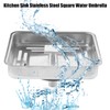 Square Sink Strainer Drainer Stainless Steel Kitchen Bathroom Sink Post