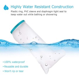 DOACT Cast Cover Waterproof Adult Leg for Shower Bath, Cast Protector Keep Cast Bandage Dry, Watertight Leg Cast Bag for Wound Foot Ankle Orthopedic Boot - Full Leg Size 41 Inches