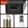 A-Premium Set of 3 Ignition Coil Pack and Iridium Spark