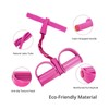 Versatile Fitness Resistance Bands with Foot Pedals - Multi-Functional Exercise