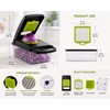 16-in-1 Vegetable Chopper with 8 Stainless Steel Blades, Food Container,
