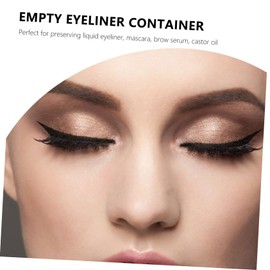 WOONEKY Waterproof Eyeliner Pen Tube 1ml Diy Liquid Eye Liner Container Refillable Eyeliner Applicators