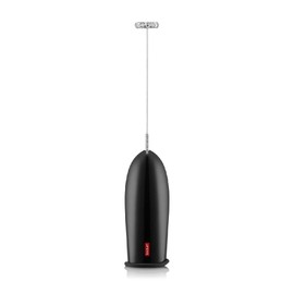 BODUM ボダム SCHIUMA スキューマ ミルクフローサー 電動 プラスチックボディ ブラック 【正規品】 3040-01