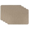 HARFINGTON 4Pcs Linen Fabric Patches 8" x 11" Self-Adhesive Fine