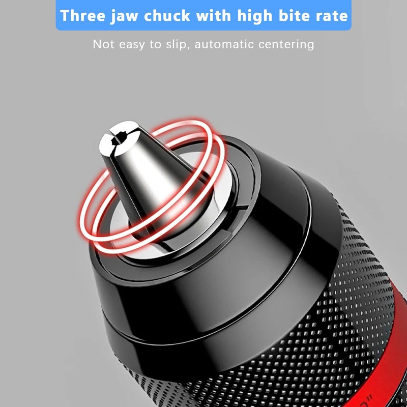 Eagles 2-13mm Keyless Drill Chuck Metal Heavy Duty 1/2''-20UNF with