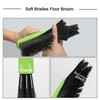 Soft Bristles Green Angle Broom Long Handle Indoor Broom for