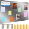 Ireer Magnetic Board Steel Magnet Bulletin Boards for Walls to