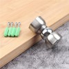4 Pcs Stainless Steel Magnetic Door Stoppers for Home Office