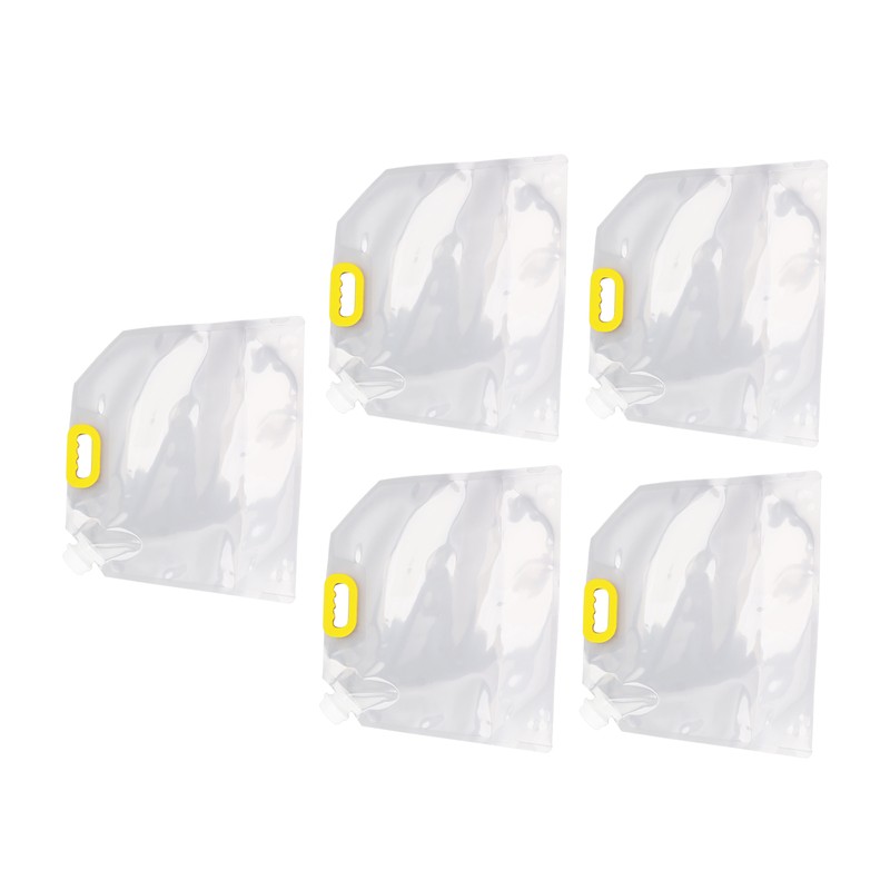 5Pcs Grain Sealed Storage Bag Reusable Transparent Grain Storage Bag