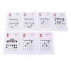 Guitar Chords Card 49 Sheets 6 String Acoustic Electric Guitar