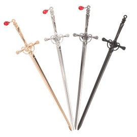 FRCOLOR 4Piezas Palillos para Cabello Vintage Palos de Moo para Mujeres Accesorios de Cabello Elegantes y Duraderos Perfectos Peinados Formales y...  