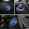 TOMALL Aluminum Engine Start Stop Push Button Cover Trim Compatible