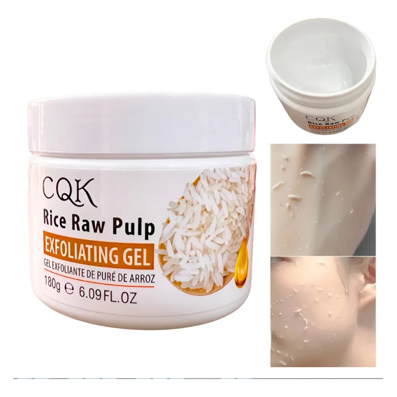 Gel Exfoliante Facial Y Corporal De Arroz Con Extracto Aloe