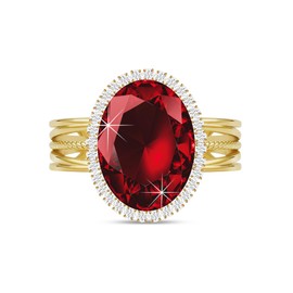 Linawe Moissanite Ring Free Size, Artificial Diamond Ring Accessory for Women, 14K Gold, Pink Gold, White Gold Plated Copper, Metal Rhinestone Gemstones
