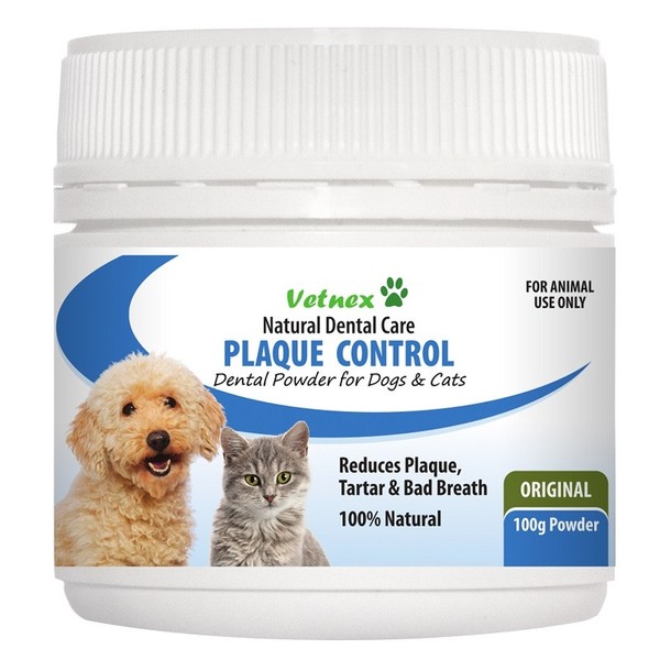 Vetnex Plaque Control Dental Powder for Dogs & Cats (Original) 100g