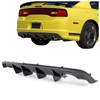 KUAFU Rear Bumper Diffuser Compatible with 2012-2014 Dodge Charger SRT8