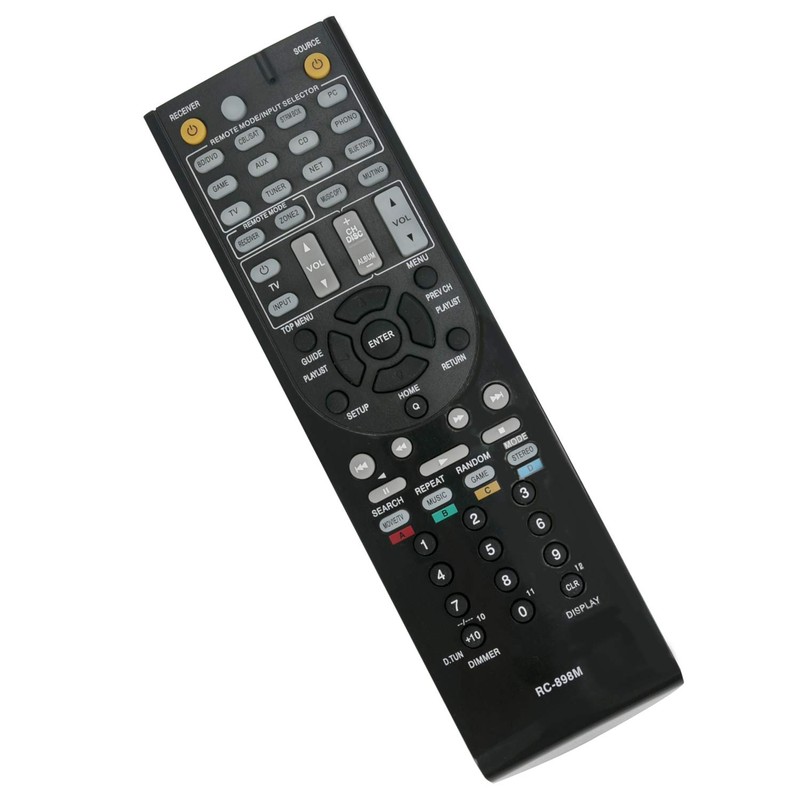RC-898M rc898m Replace Remote fit for Onkyo AV Receiver TX-NR656