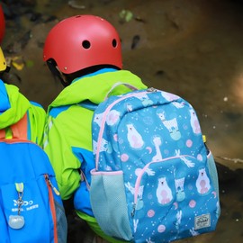 yodo Little Kids School Bag Pre-K Toddler Backpack - Name Tag and Chest Strap,Llama Polar Bear Rabbit Giraffe