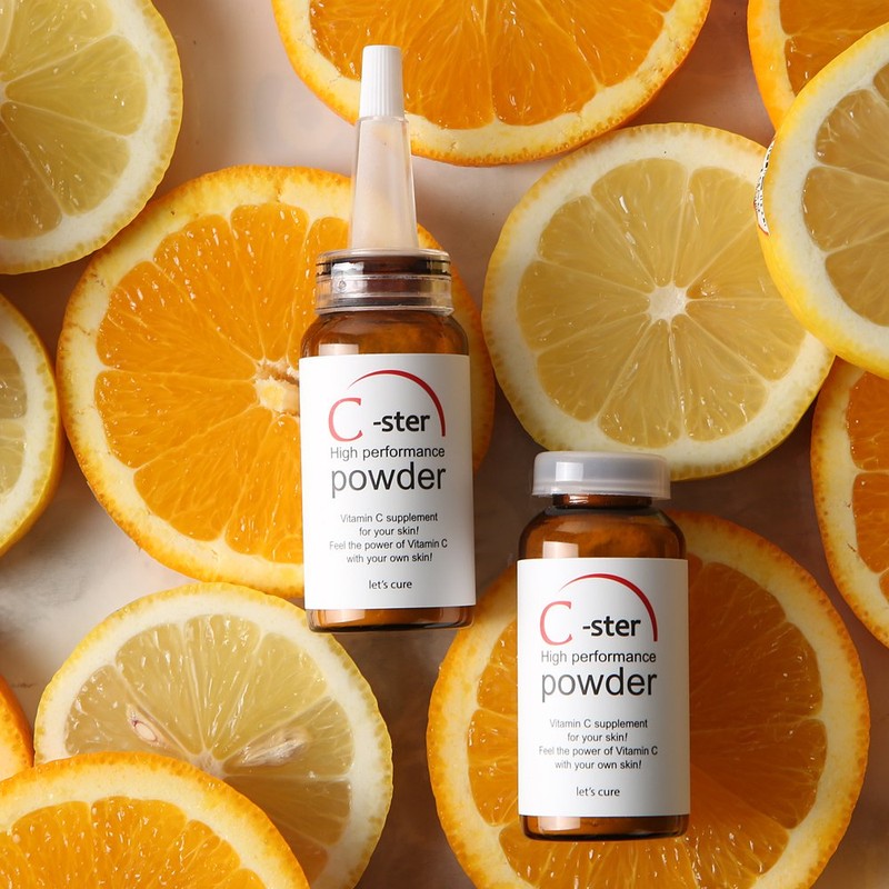 Let's Cure C-Ster High Performance Whitening 100% Vitamin C Powder,