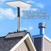 Starlink Gen 2 Roof Ridge Mount - No-Drill Installation Pole