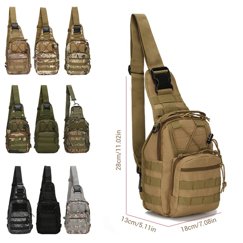Outdoor Shoulder Military Backpack Camping Travel Hiking Trekking Bag