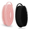 Janety Cepillo Baño Silicona Piezas Diseño Doble Cara Herramienta Limpieza