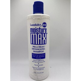 Lustrasilk Moisture Max Mega Moist Detangling Shampoo 16 oz