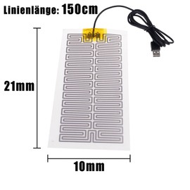 GERUI Pack of 2 10 W Heating Pads for Pets Glass Containers, Reptile Living Environment Adjustable, Temperature, Snakes, Lizards, Geckos Scorpion, Spiders, Water Tank Base Thermostat (10 W)