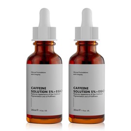 Caffeine Solution 5% + EGCG Eye Serum for Skin Care Caffeine Eye Serum Reducing Puffiness and Dark Circles 30ml