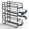 Canyave Soda Can Organizer Storage Rack, 2 Pack Stackable Beverage