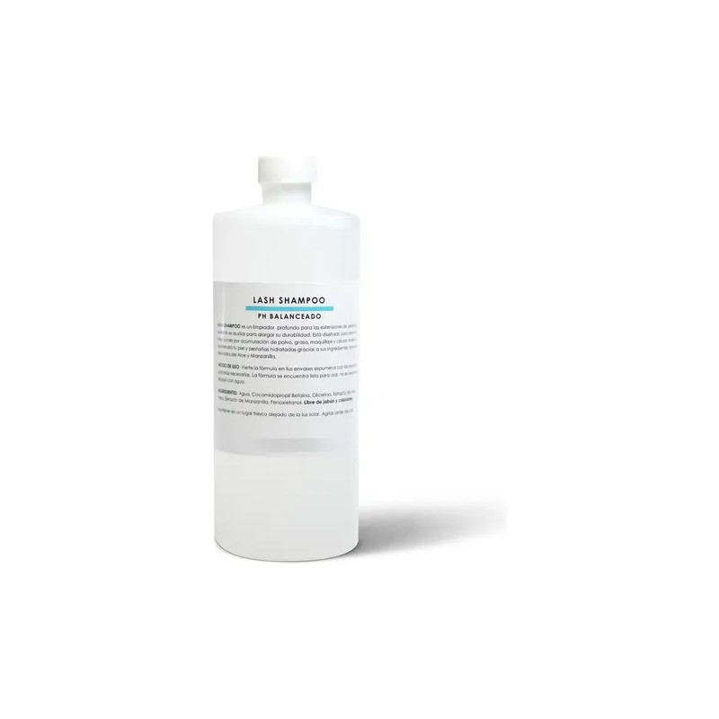 Lash Shampoo 500ml Hipoalergénico Con Manzanilla