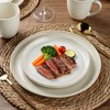 AmorArc Ceramic Dinnerware Sets for 4, 12 Pieces Handpainted Plates