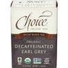 Choice Organic, Decaf Earl Grey, 16 ct