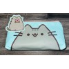 Pusheen Zipper Pencil Case (Aqua, Brand New)