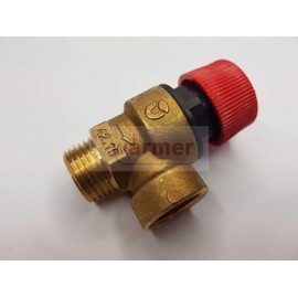 Boiler Safety Pressure Relief Valve 1/2 Inch MXF-BSP Presure 2.5 Bar
