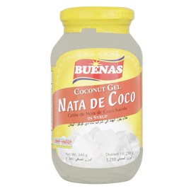 Buenas Nata De Coco Coconut Gel In Syrup 340G