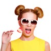 Fruidles Lollipops Mini Heart Shaped Flavored Delicious Lollipop, Individually Wrapped,