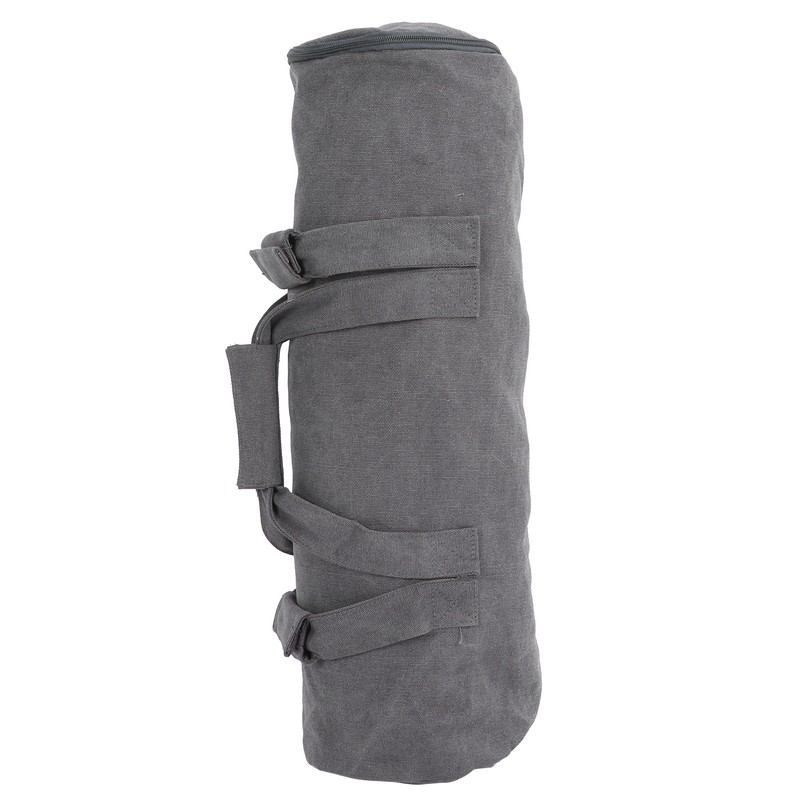 Adjustable Fitness Sandbags Canvas WeightBearing Training Bag for Garden Training(Gray