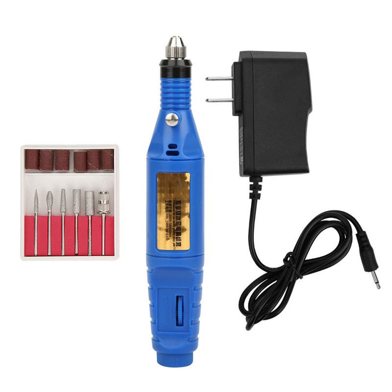 Electric Nail Drill Machine Multifunctional Grinder Handheld Polishing Tool