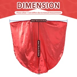 MUNAFIE Worship Flags for Church Set with 2 Flex Rods Praise Dance Flags for Worship Flexi-rods banderas de danza cristiana Red