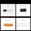 4PCS Pipe Blockage Tester Probe PVC Efficient Compact Pipeline Blocking