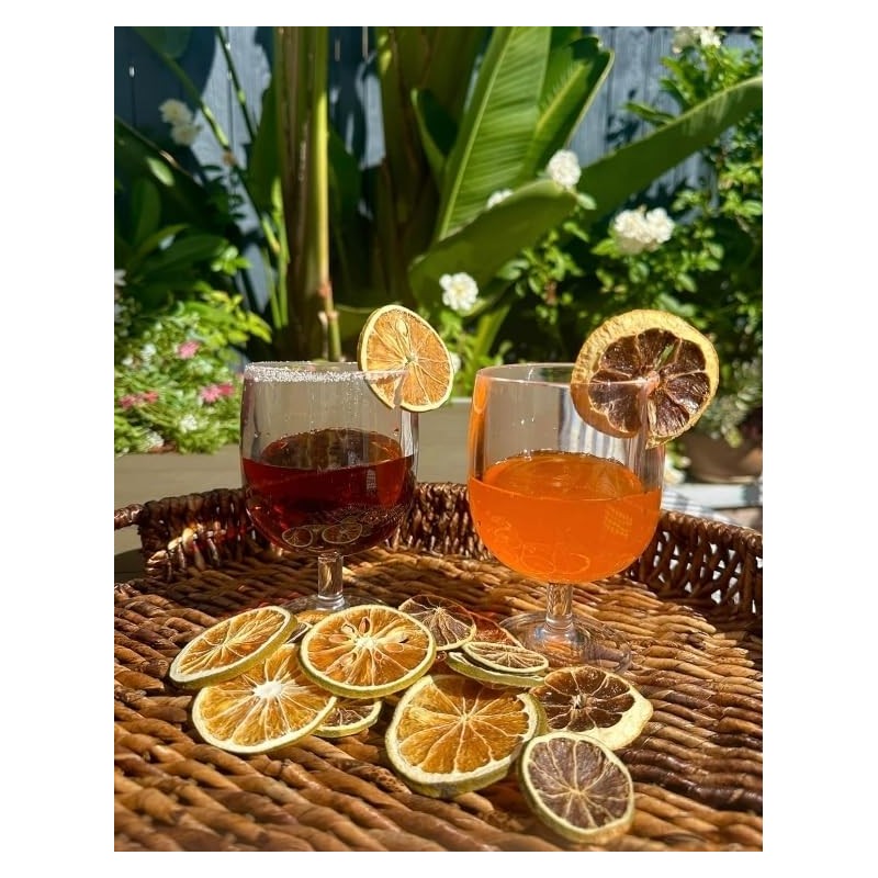 Utama Dehydrated Citrus - Piece Dried Lemon/Lime/Orange/Grapefruit - Cocktail/Food Garnishing