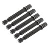Biaungdo Square Socket Bit Adapter, 5 Pcs 1/4 Hex Impact