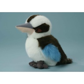 Kookaburra schwarz-weiß-blau 22 cm